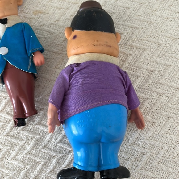 Vintage Laurel and Hardy R. Dakin & Co Dolls Figures Comedians.  8 Inch - Picture 7 of 9
